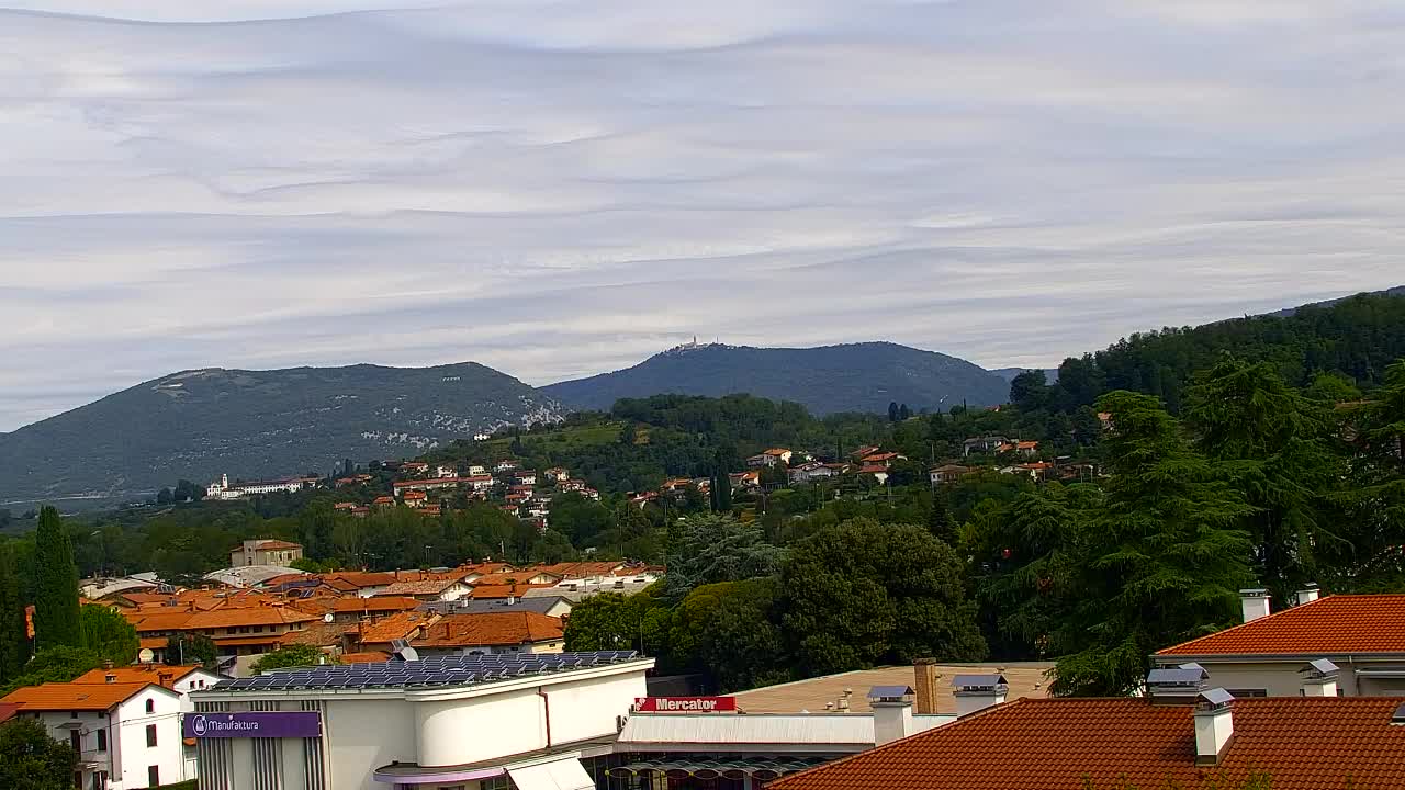 Čudovit panoramski pogled na Šempeter pri Gorici