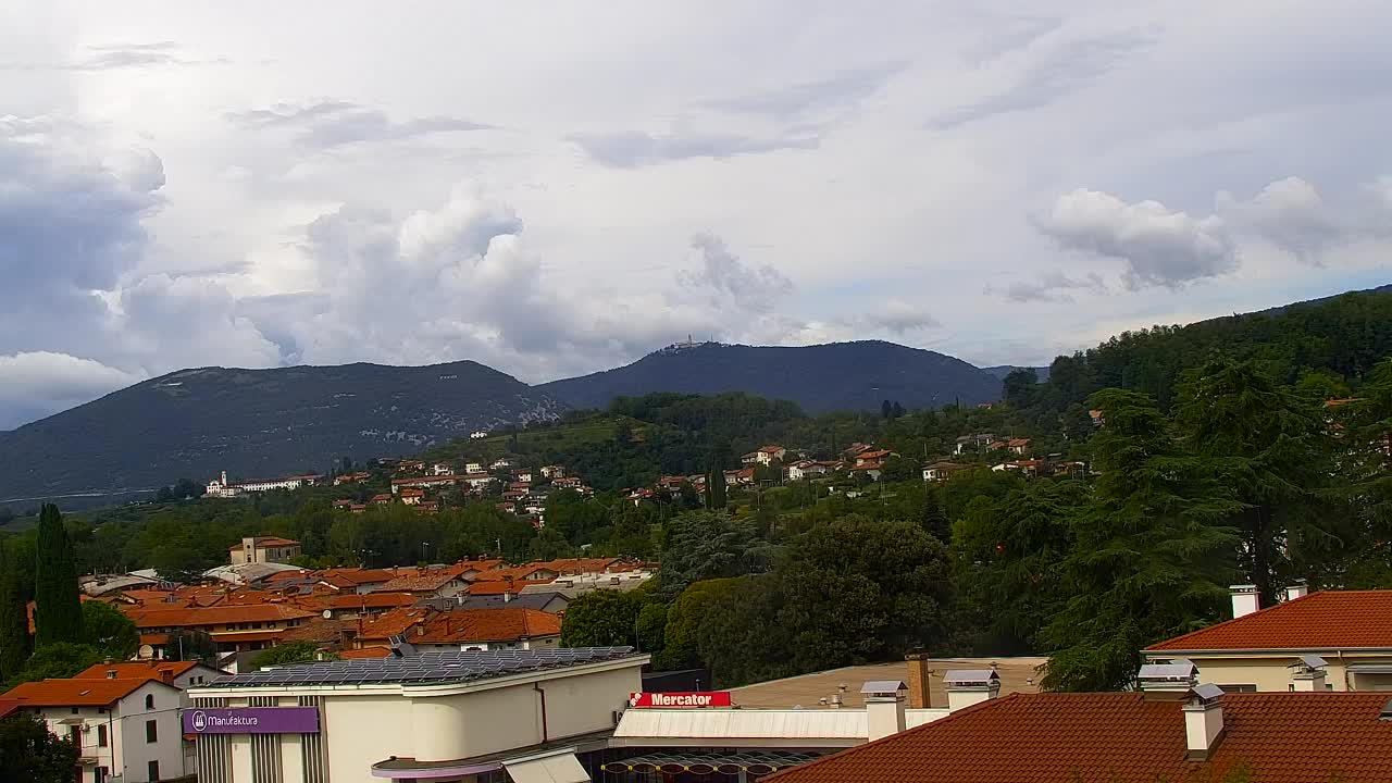Čudovit panoramski pogled na Šempeter pri Gorici
