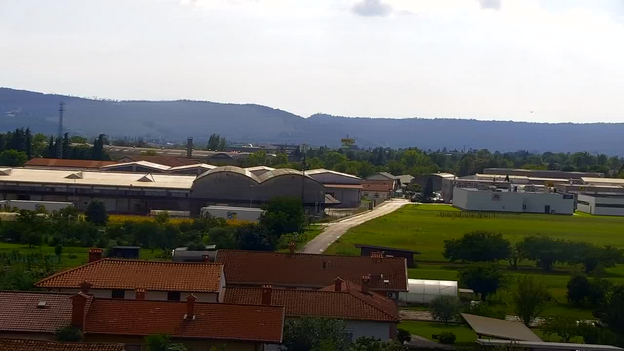 Čudovit panoramski pogled na Šempeter pri Gorici