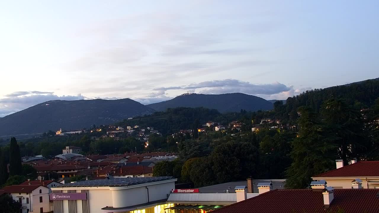 Čudovit panoramski pogled na Šempeter pri Gorici