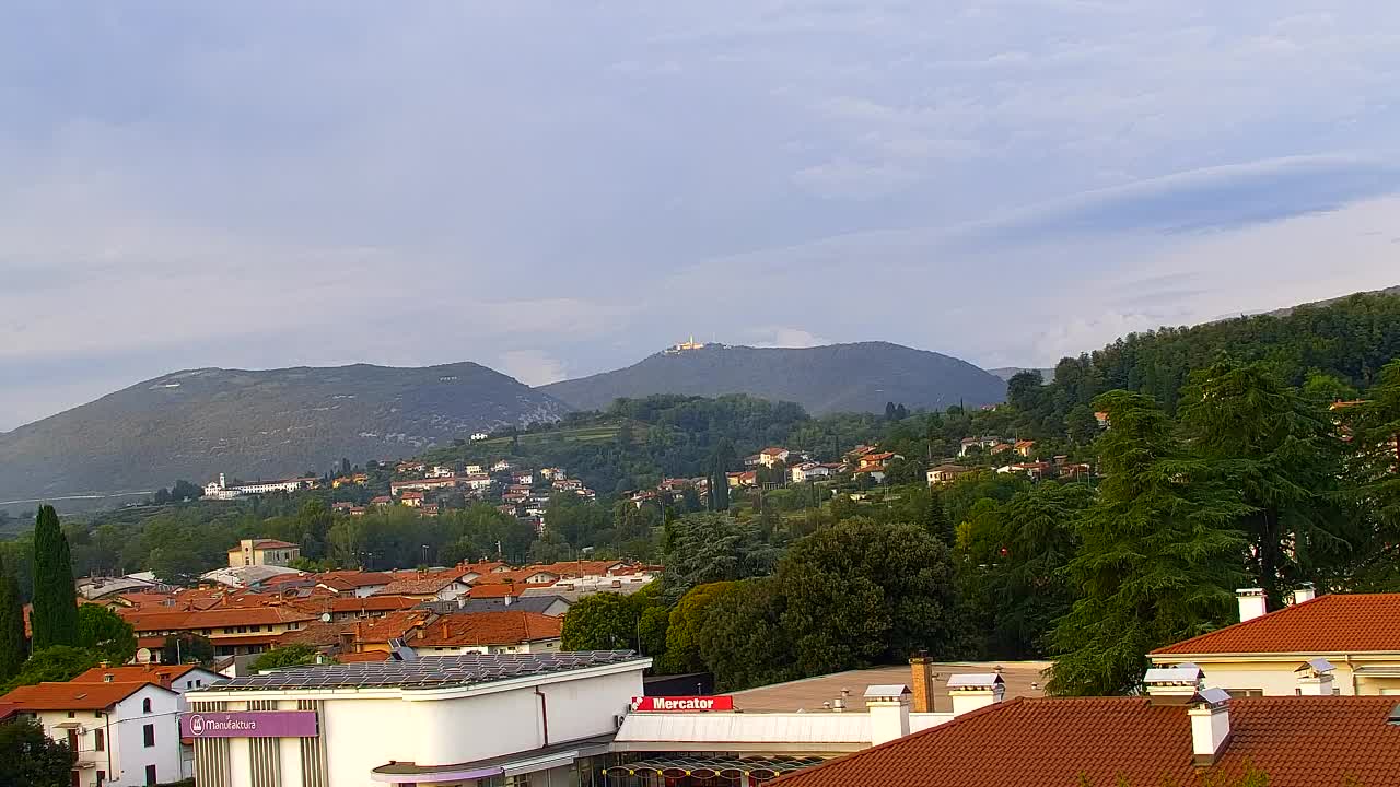 Čudovit panoramski pogled na Šempeter pri Gorici