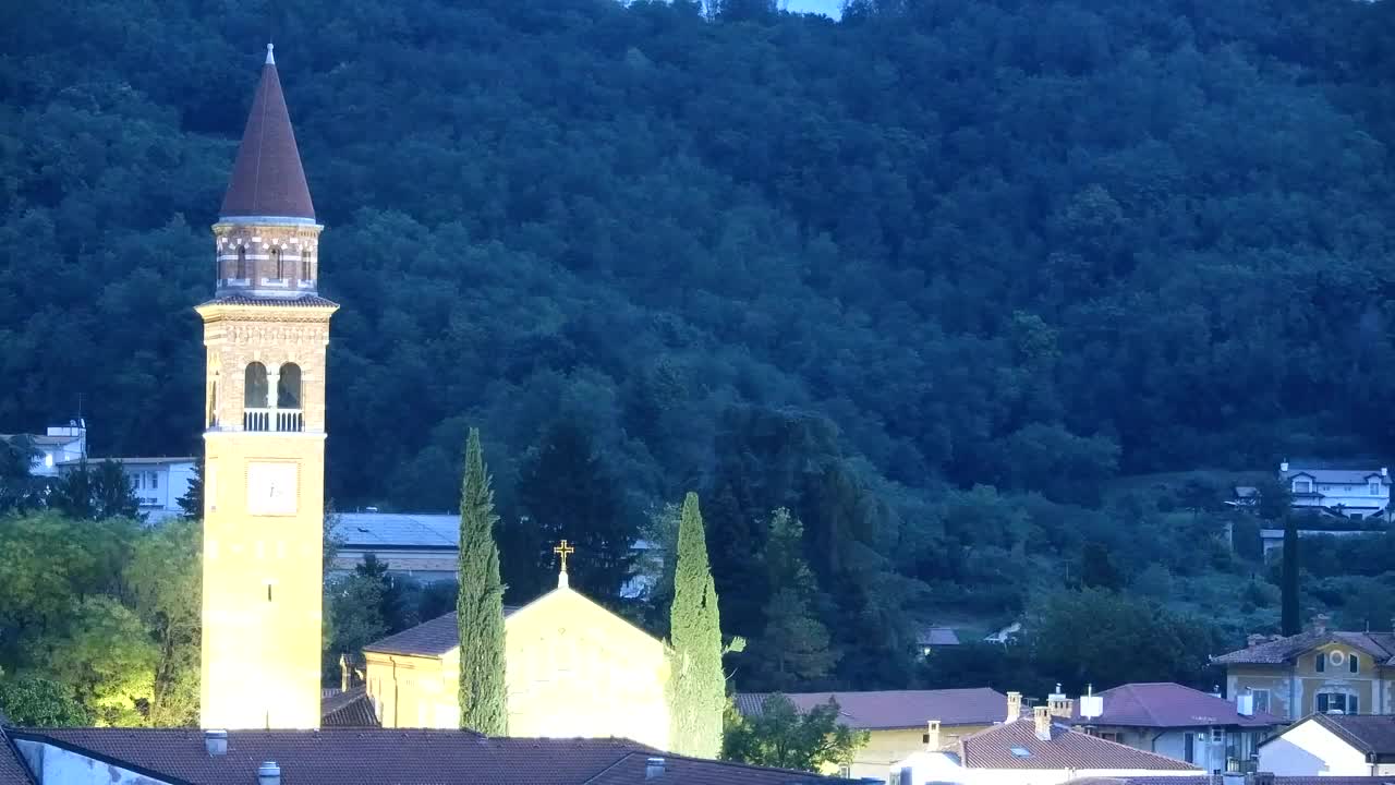 Panorama mozzafiato di Šempeter pri Gorici