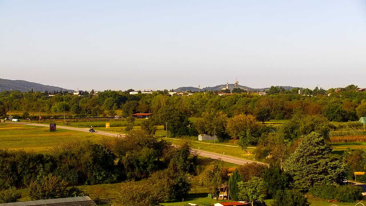 Čudovit panoramski pogled na Šempeter pri Gorici