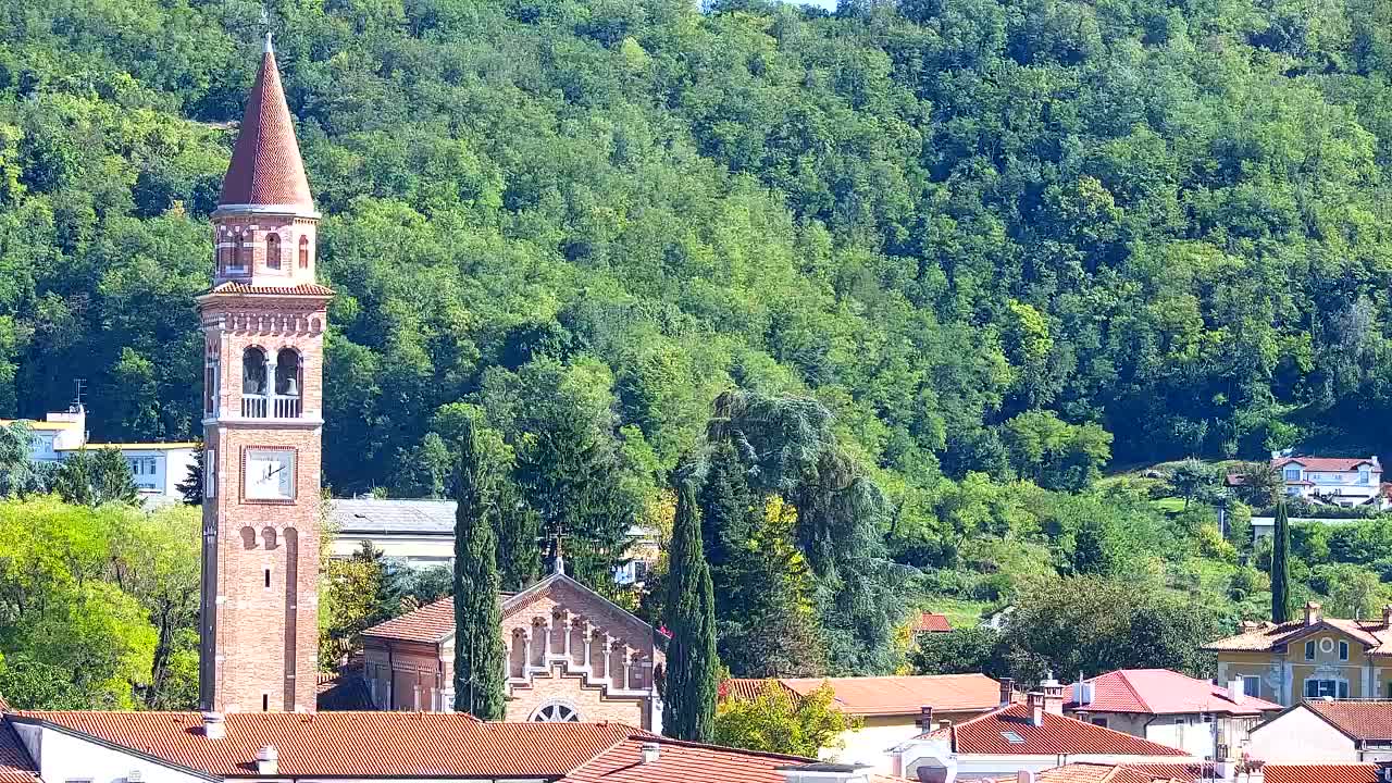 Čudovit panoramski pogled na Šempeter pri Gorici