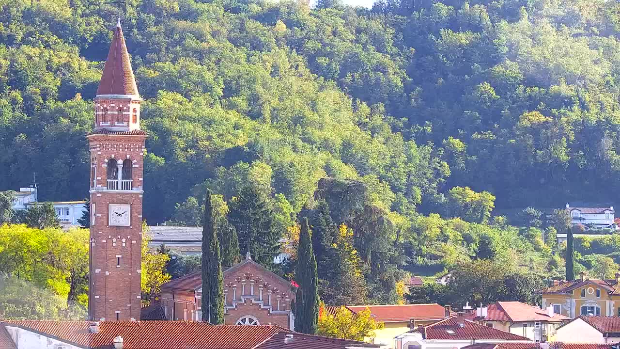 Čudovit panoramski pogled na Šempeter pri Gorici