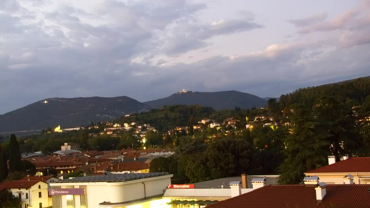 Čudovit panoramski pogled na Šempeter pri Gorici