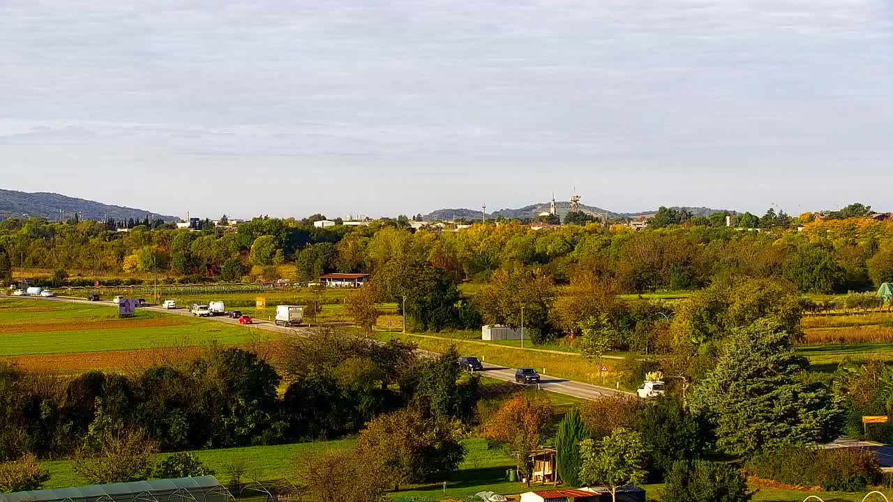 Čudovit panoramski pogled na Šempeter pri Gorici