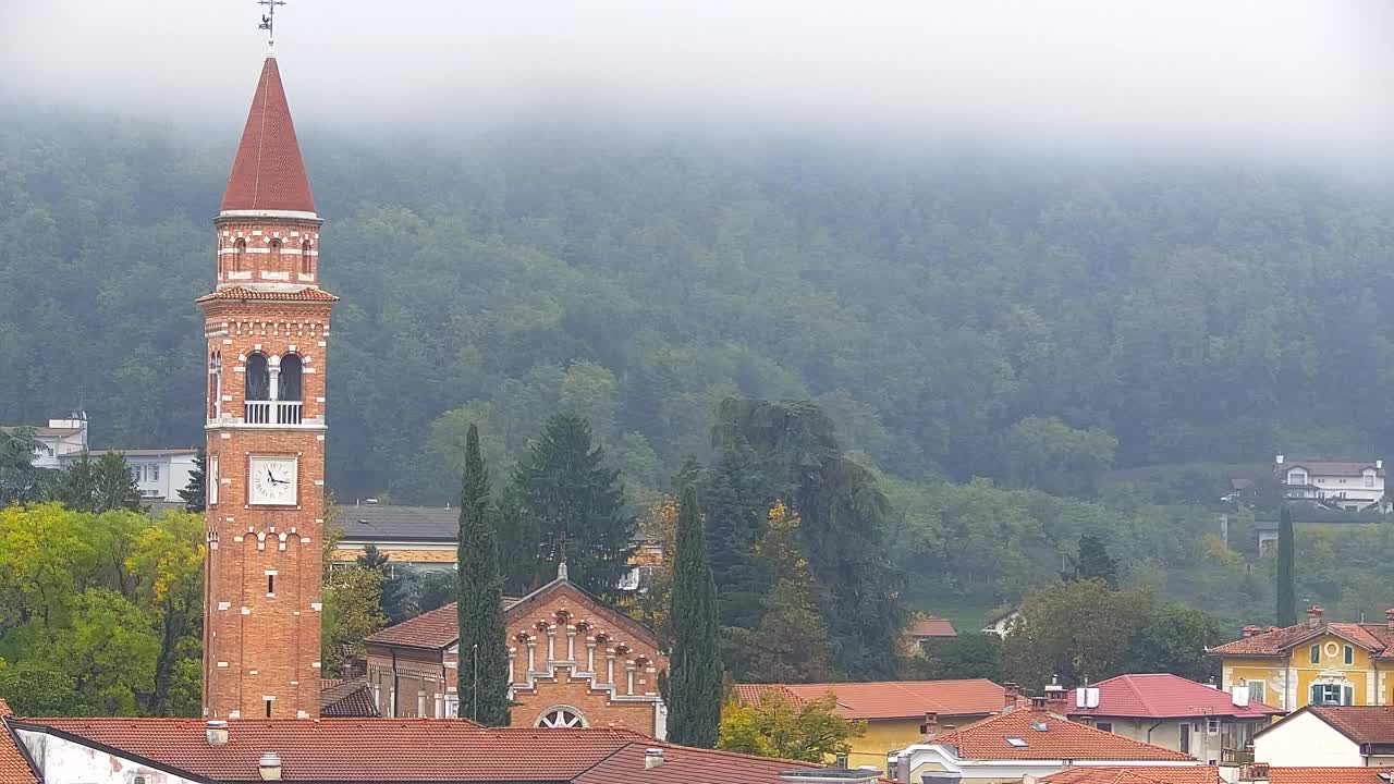 Čudovit panoramski pogled na Šempeter pri Gorici
