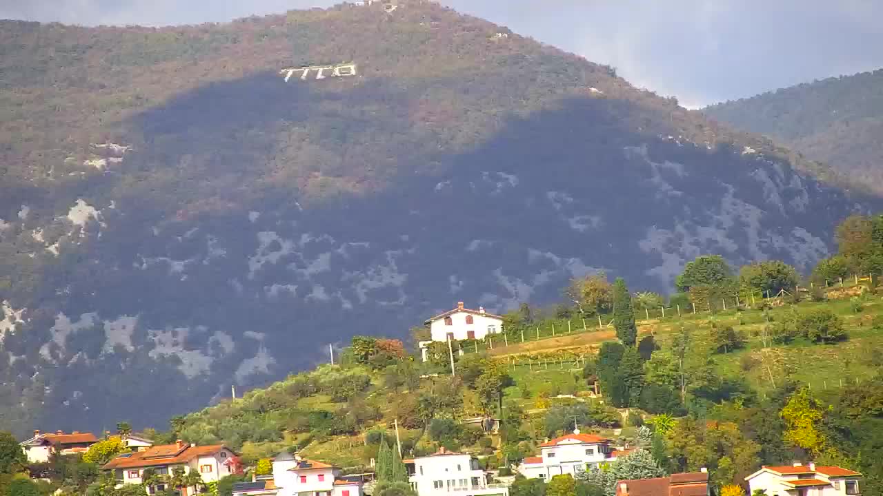 Čudovit panoramski pogled na Šempeter pri Gorici
