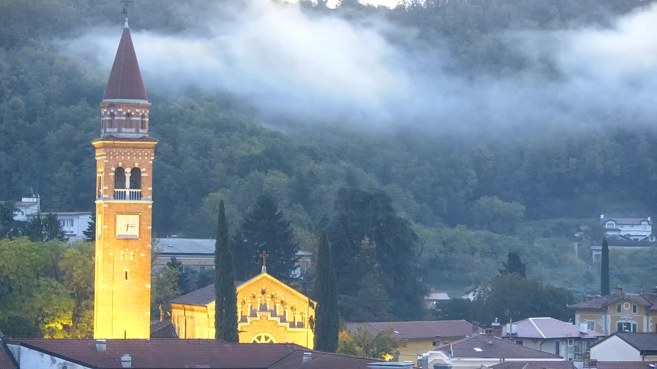 Čudovit panoramski pogled na Šempeter pri Gorici