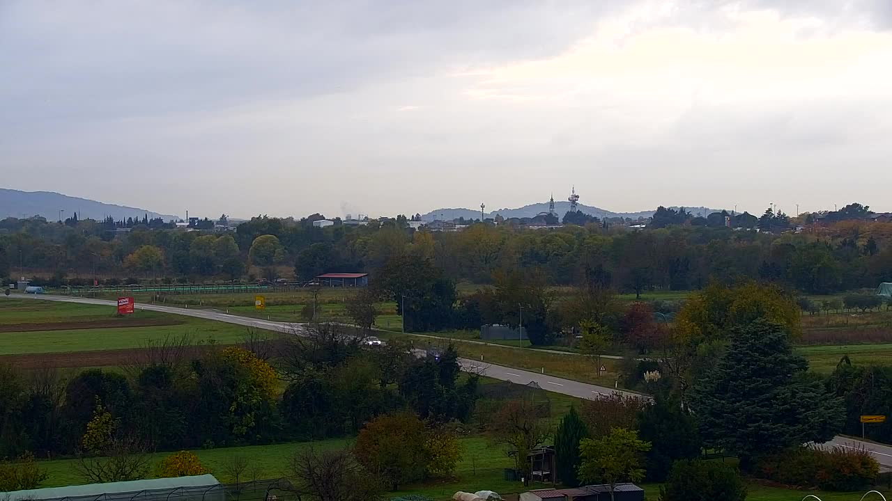 Čudovit panoramski pogled na Šempeter pri Gorici