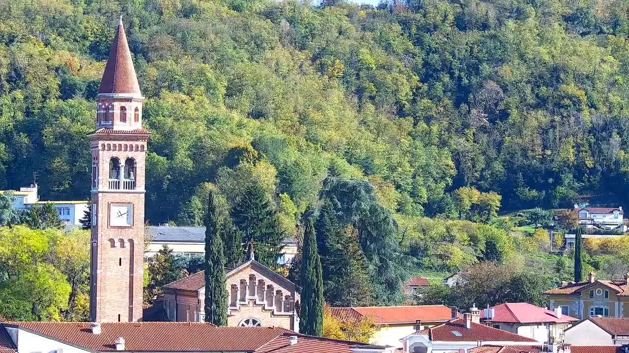 Čudovit panoramski pogled na Šempeter pri Gorici