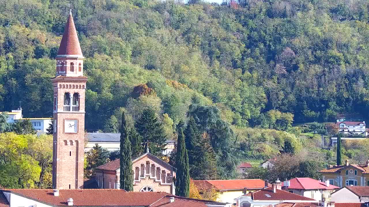 Čudovit panoramski pogled na Šempeter pri Gorici