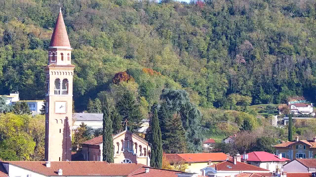 Čudovit panoramski pogled na Šempeter pri Gorici