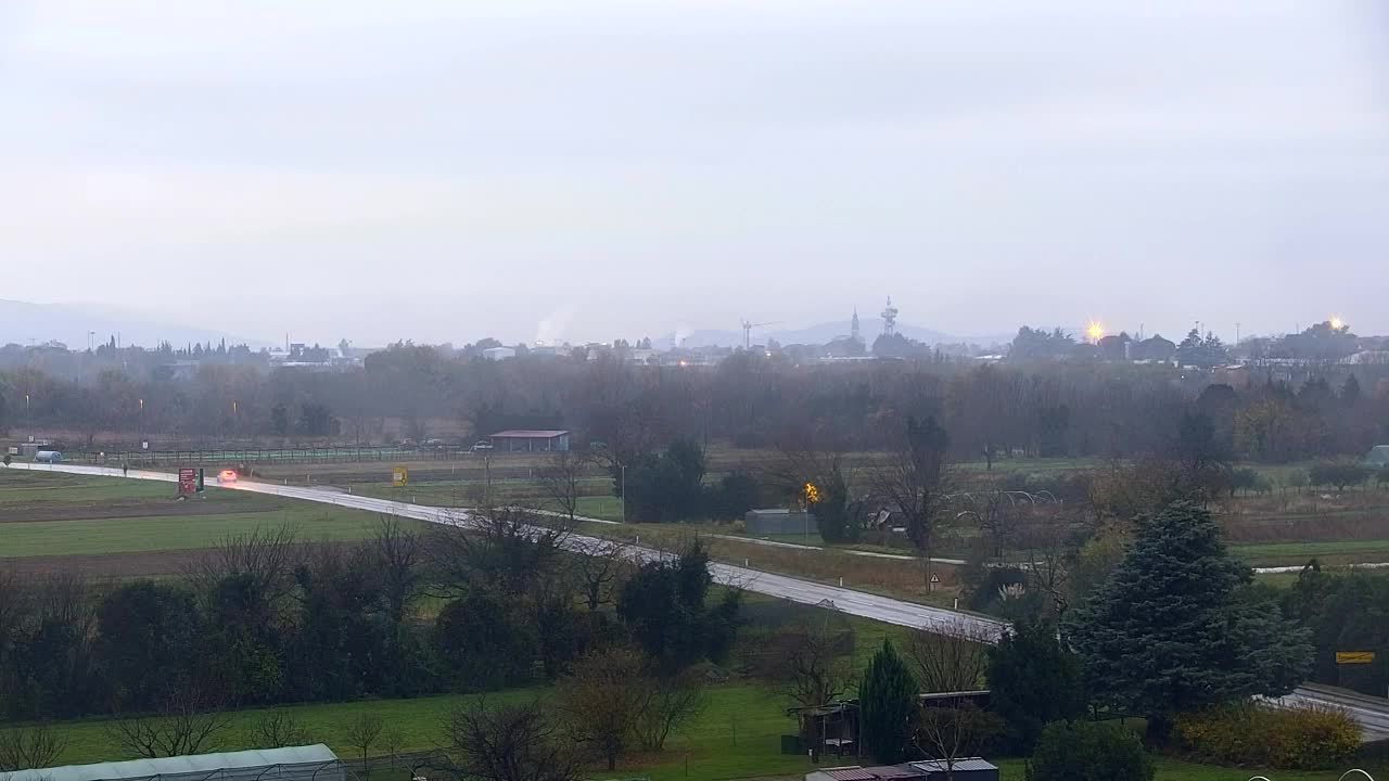 Čudovit panoramski pogled na Šempeter pri Gorici