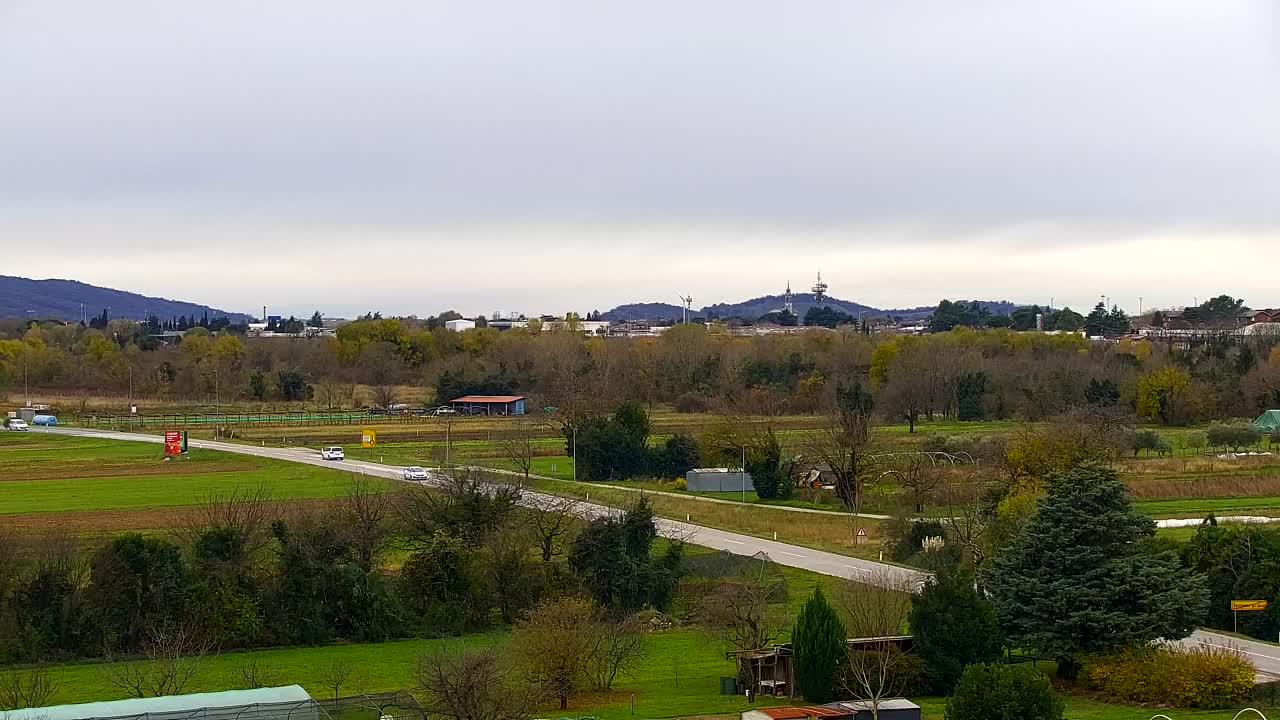 Čudovit panoramski pogled na Šempeter pri Gorici