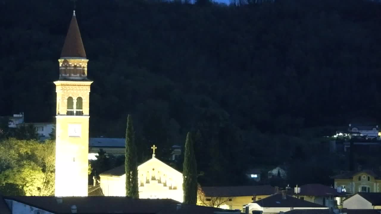 Prekrasan panoramski pogled na Šempeter pri Gorici