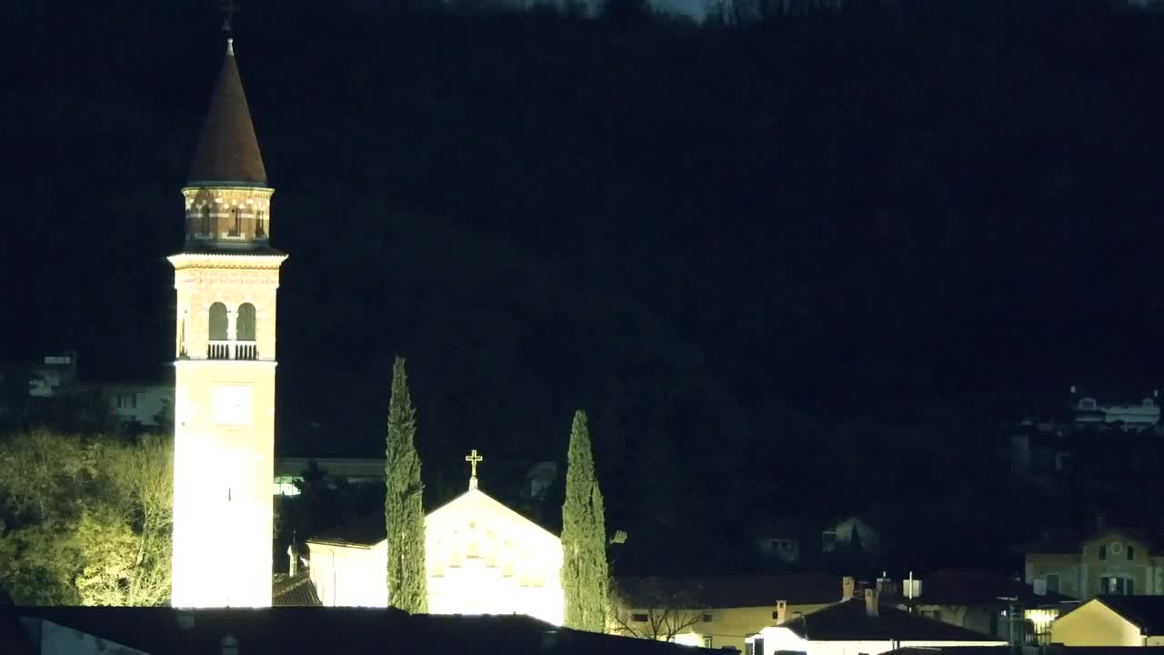 Čudovit panoramski pogled na Šempeter pri Gorici