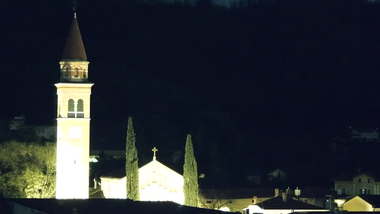 Čudovit panoramski pogled na Šempeter pri Gorici
