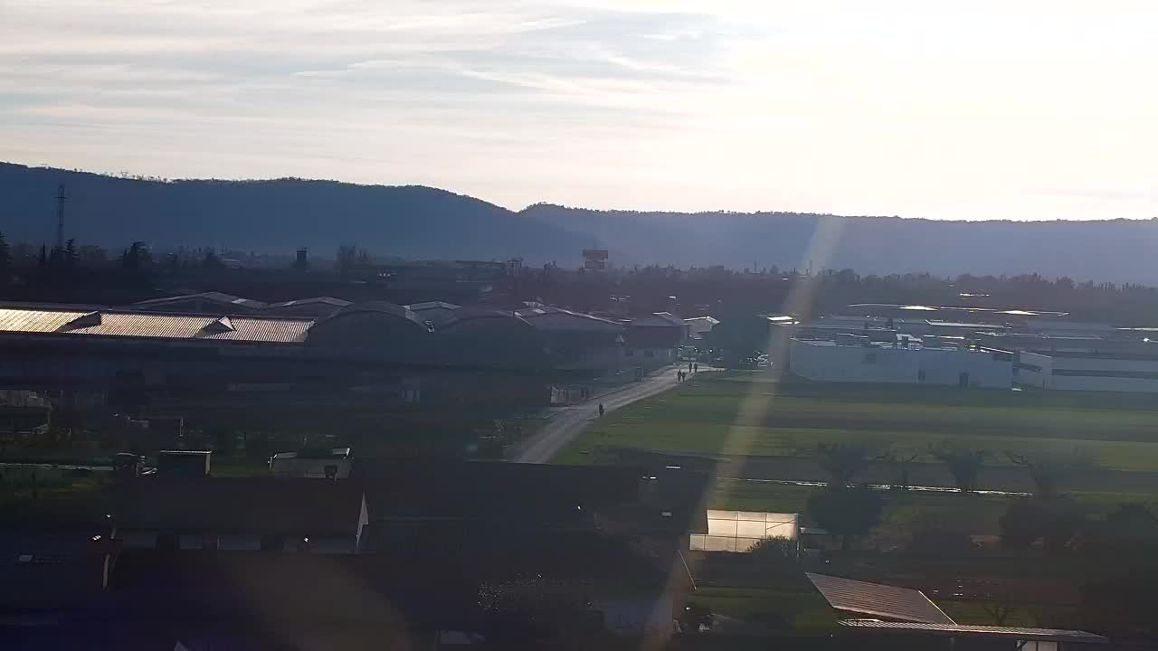 Čudovit panoramski pogled na Šempeter pri Gorici