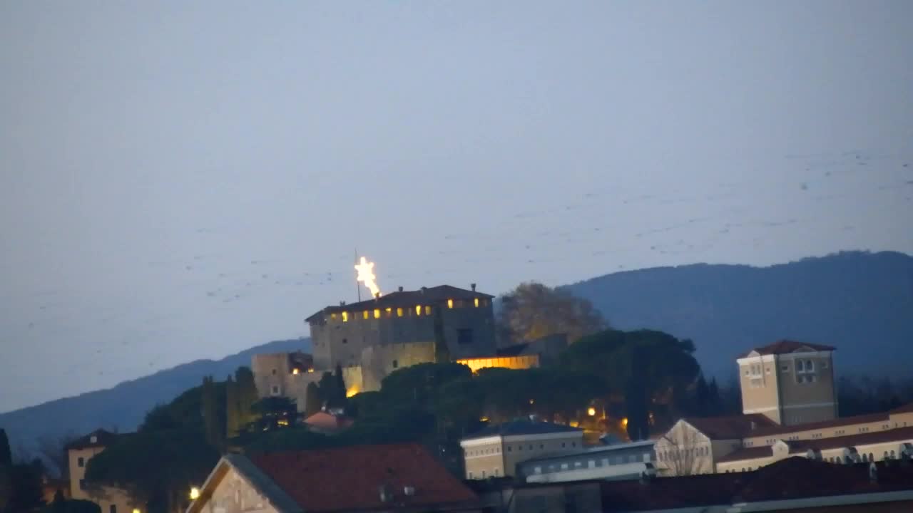 Čudovit panoramski pogled na Šempeter pri Gorici