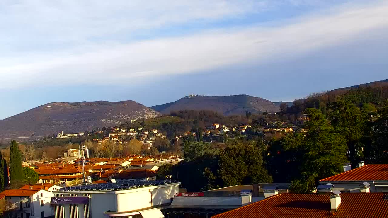 Čudovit panoramski pogled na Šempeter pri Gorici