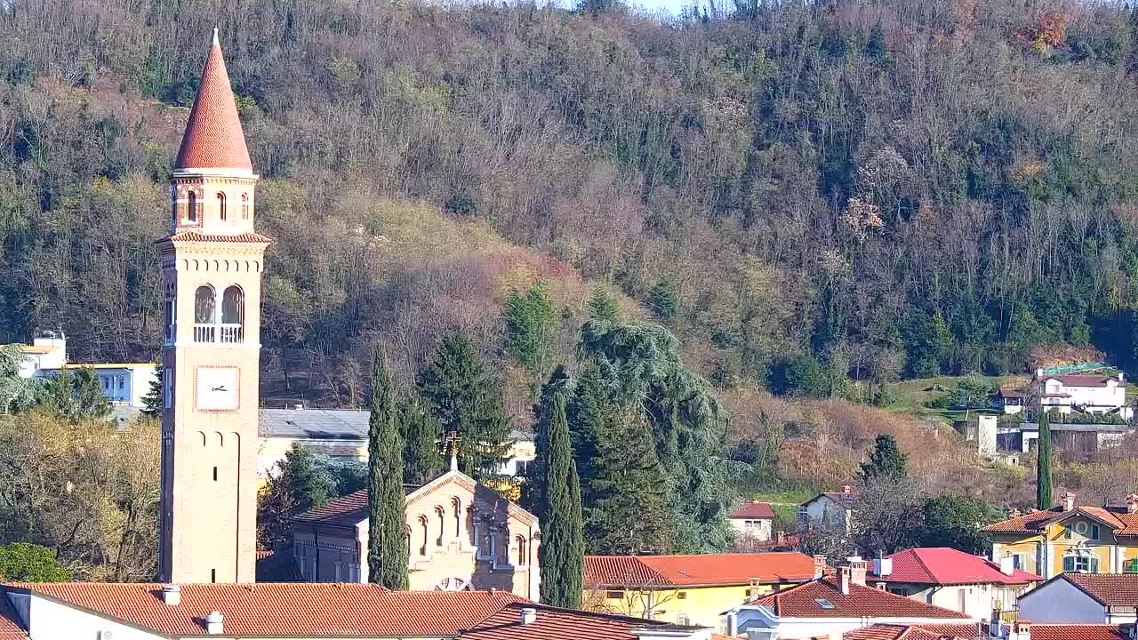 Čudovit panoramski pogled na Šempeter pri Gorici
