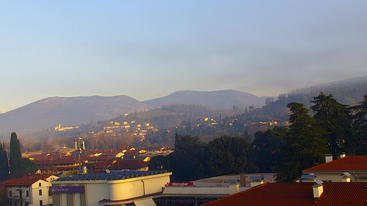 Čudovit panoramski pogled na Šempeter pri Gorici