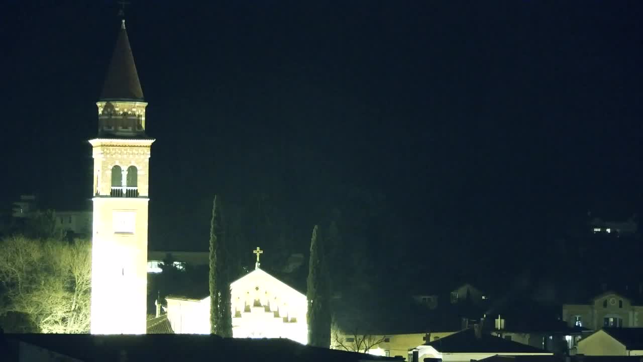 Čudovit panoramski pogled na Šempeter pri Gorici