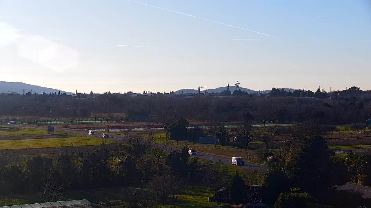 Čudovit panoramski pogled na Šempeter pri Gorici