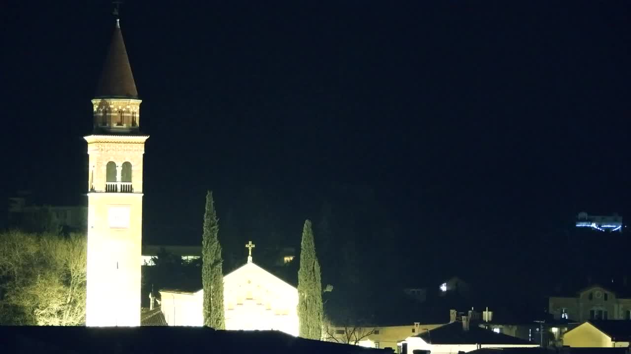 Čudovit panoramski pogled na Šempeter pri Gorici