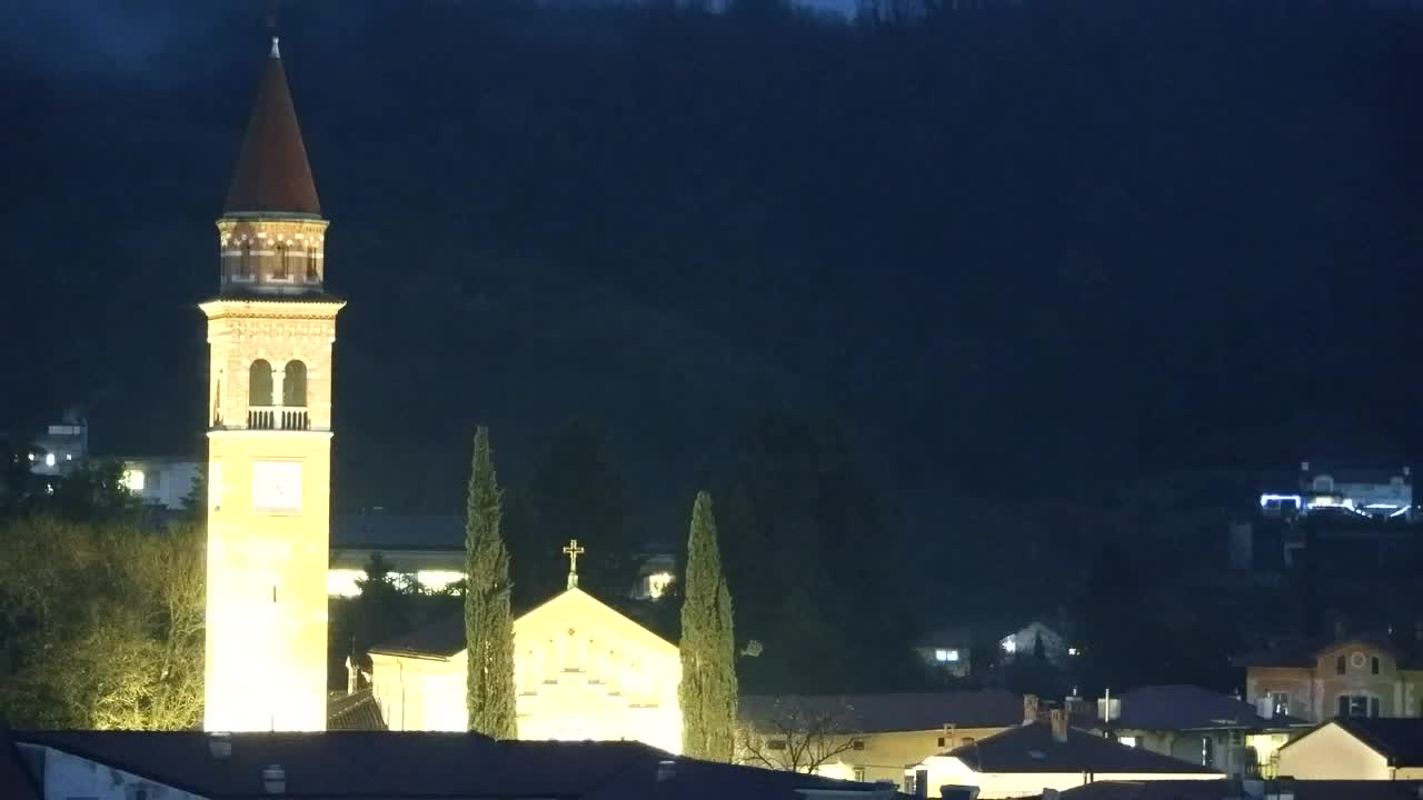 Čudovit panoramski pogled na Šempeter pri Gorici