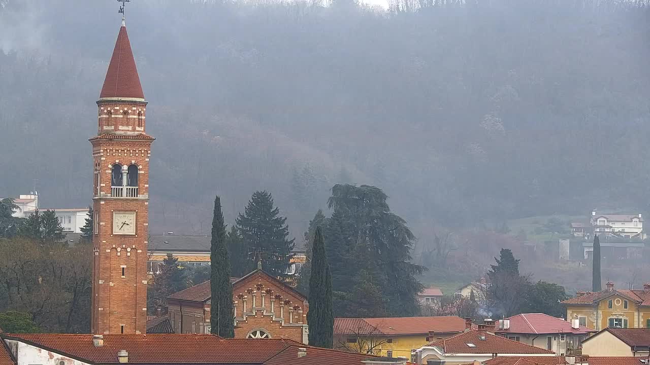 Čudovit panoramski pogled na Šempeter pri Gorici