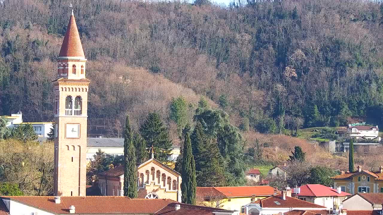 Panorama mozzafiato di Šempeter pri Gorici