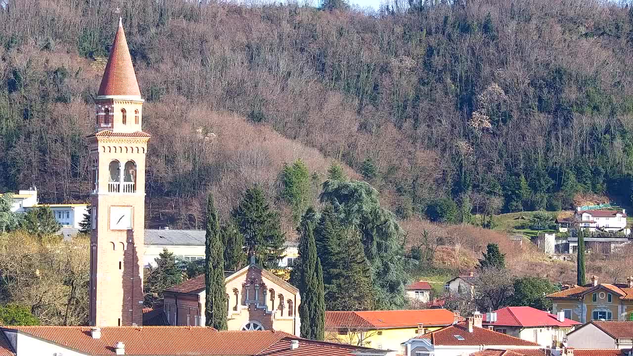 Prekrasan panoramski pogled na Šempeter pri Gorici