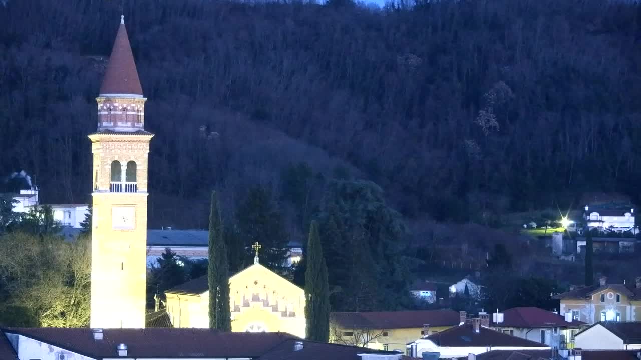 Panorama mozzafiato di Šempeter pri Gorici