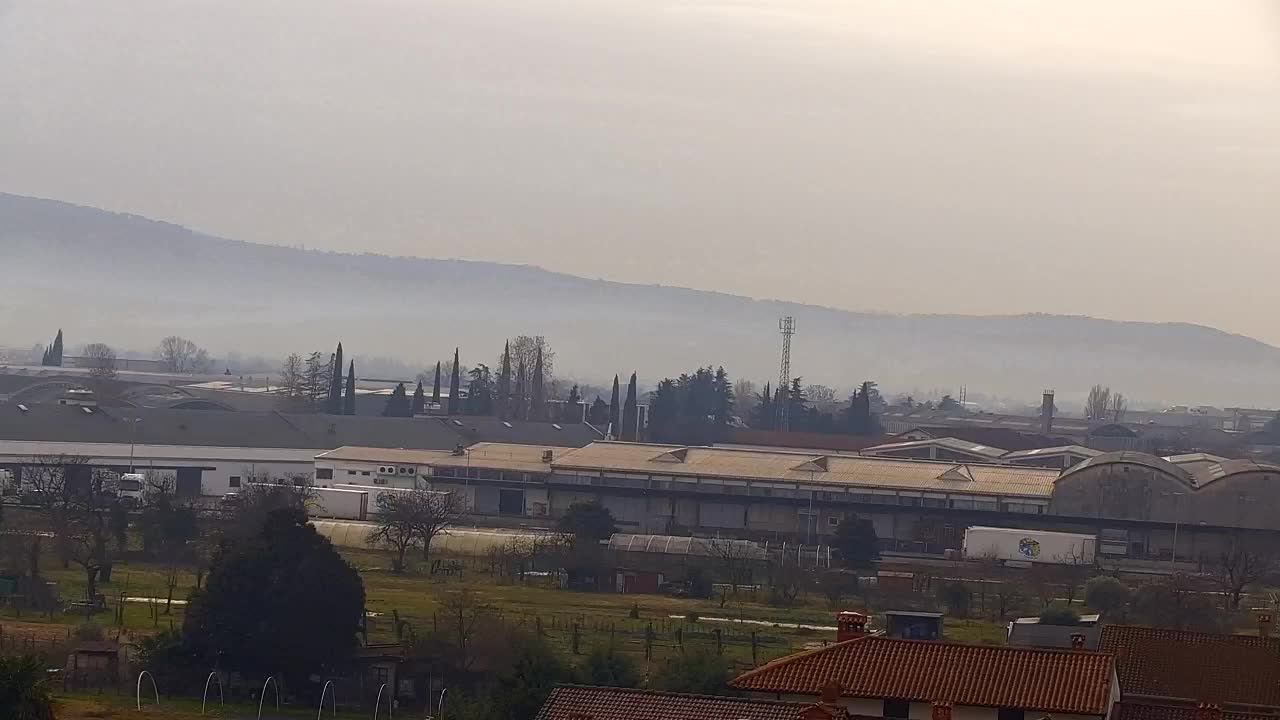 Čudovit panoramski pogled na Šempeter pri Gorici