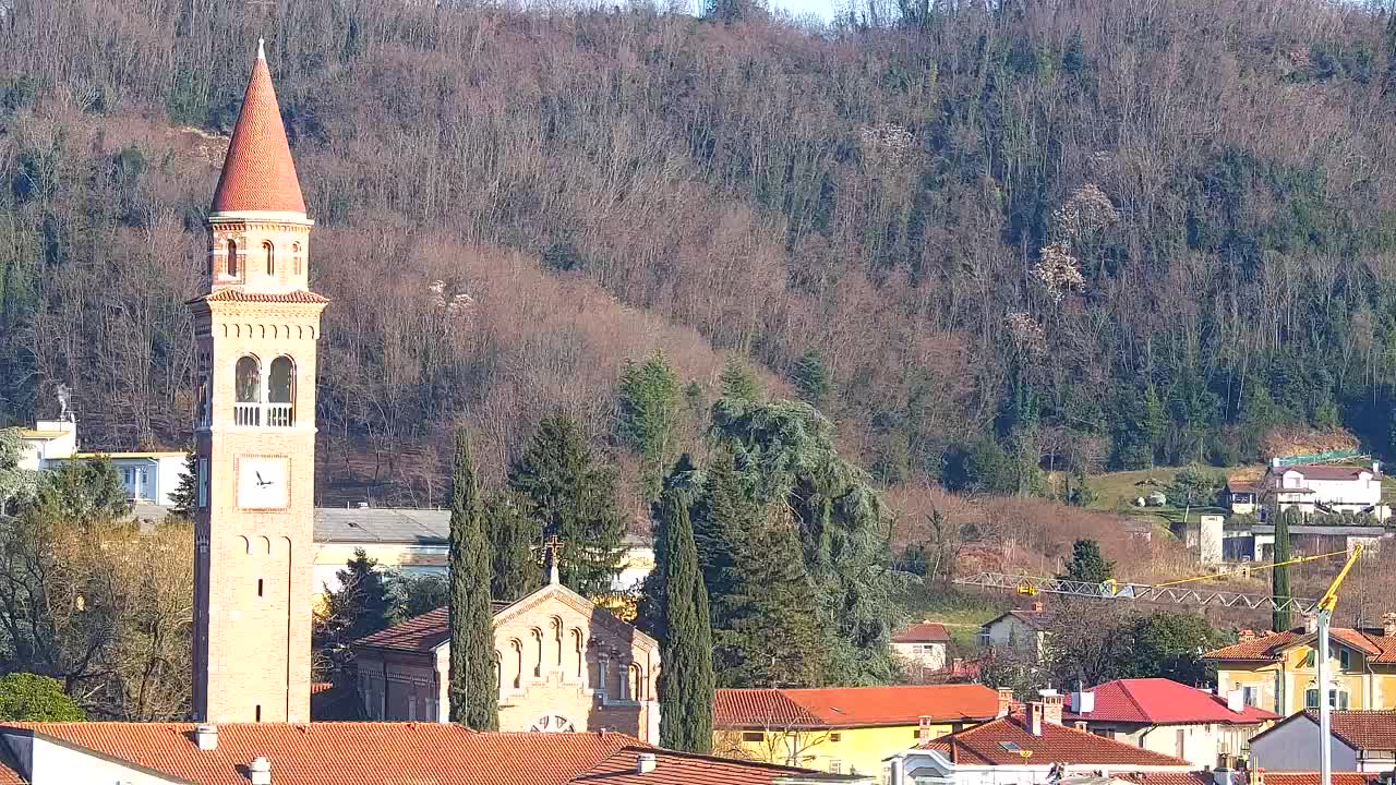 Prekrasan panoramski pogled na Šempeter pri Gorici