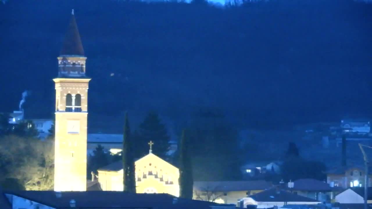 Panorama mozzafiato di Šempeter pri Gorici