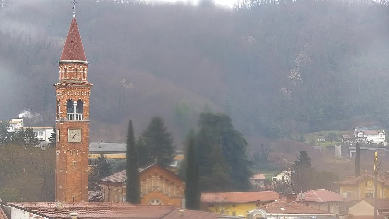 Čudovit panoramski pogled na Šempeter pri Gorici