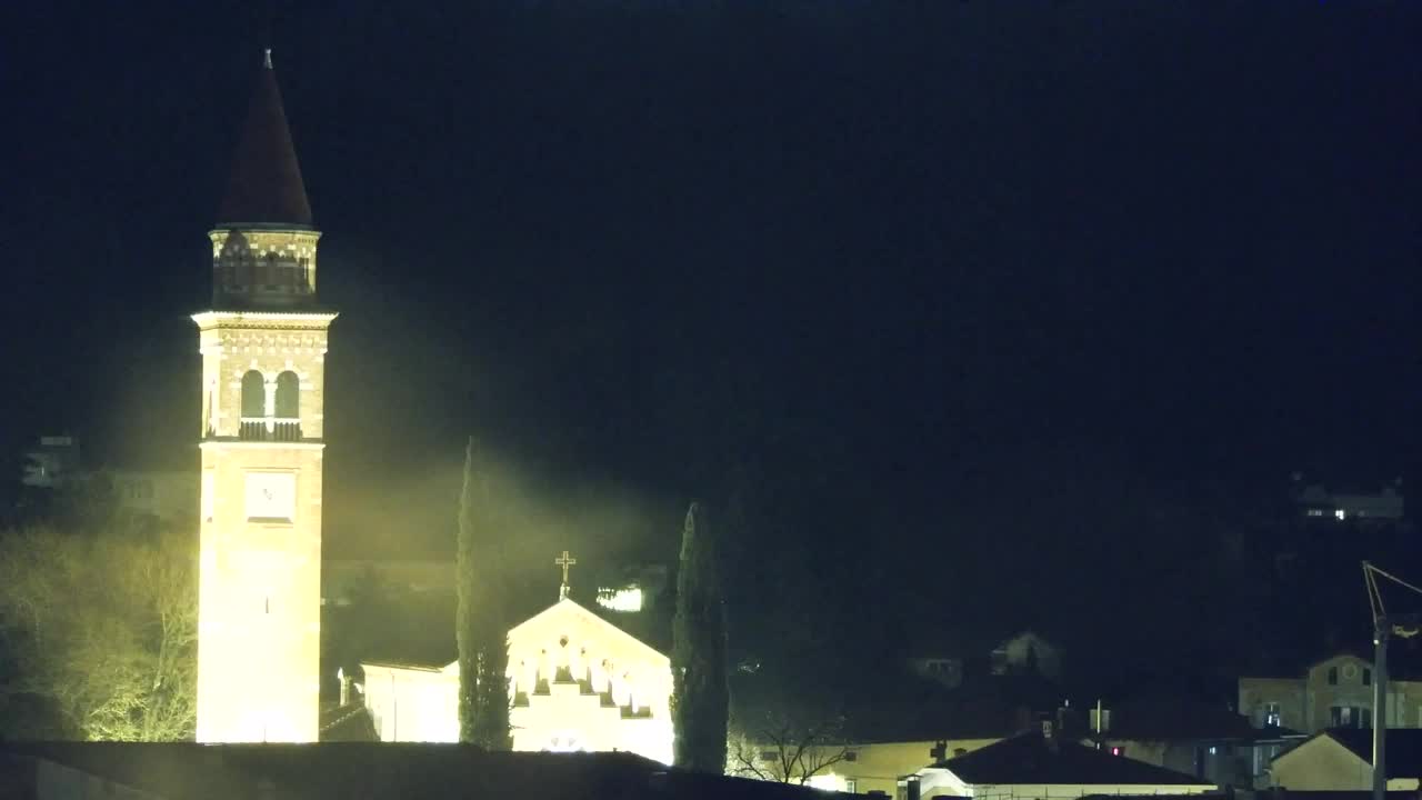 Čudovit panoramski pogled na Šempeter pri Gorici