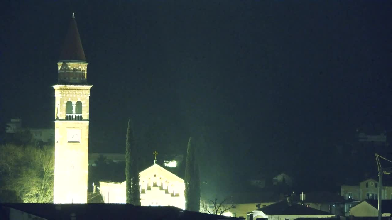 Čudovit panoramski pogled na Šempeter pri Gorici