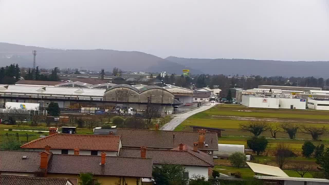 Čudovit panoramski pogled na Šempeter pri Gorici