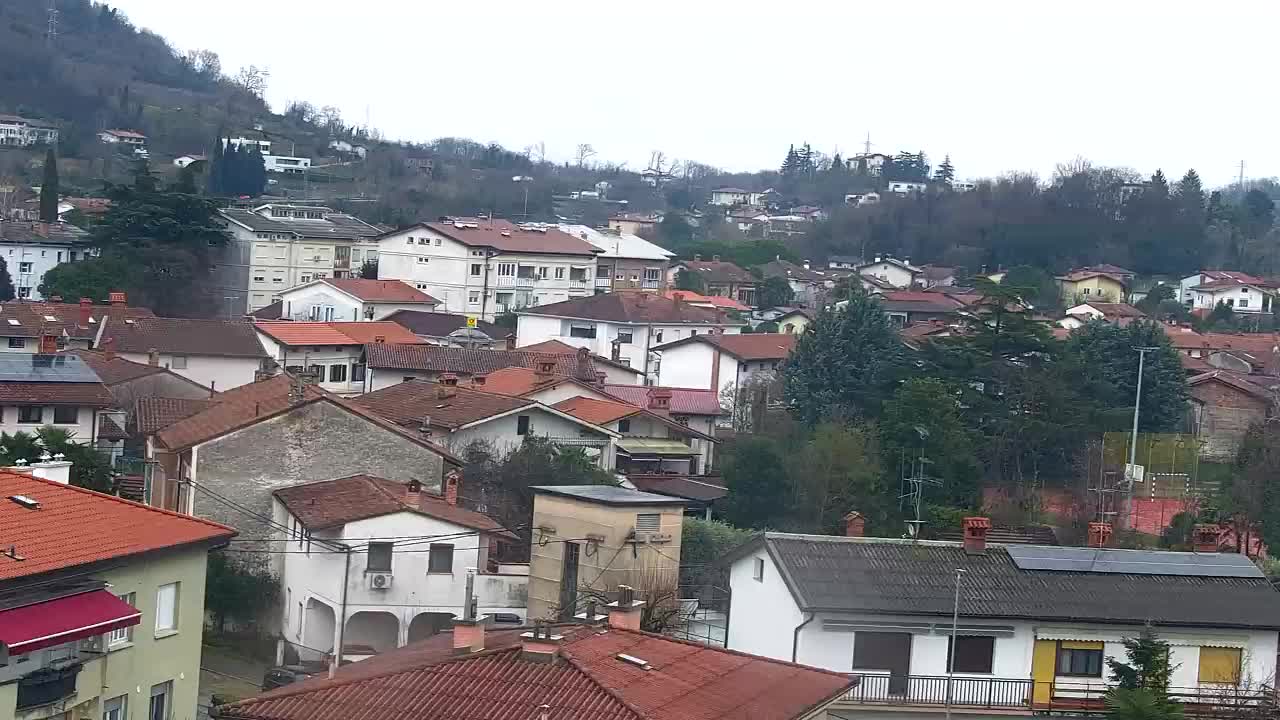 Čudovit panoramski pogled na Šempeter pri Gorici