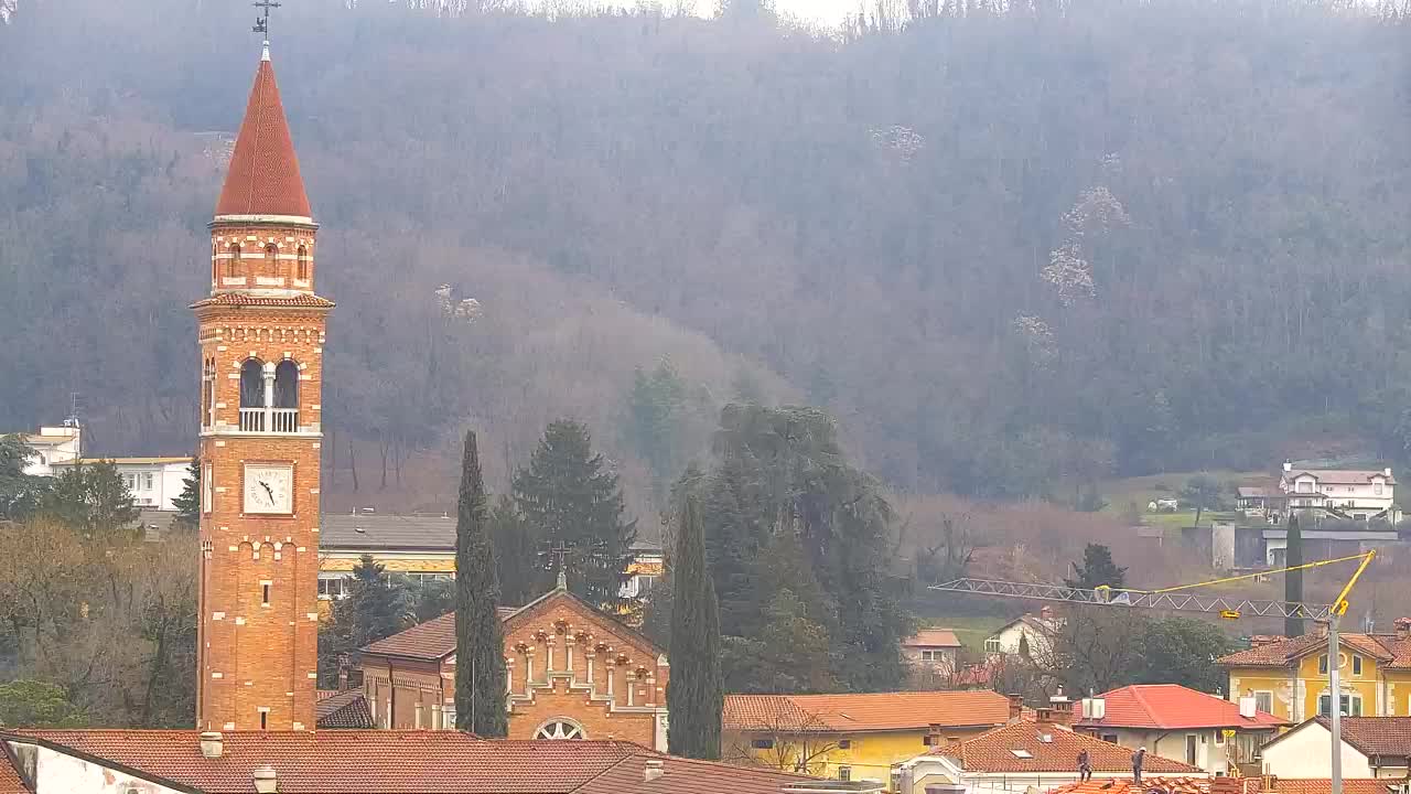 Čudovit panoramski pogled na Šempeter pri Gorici