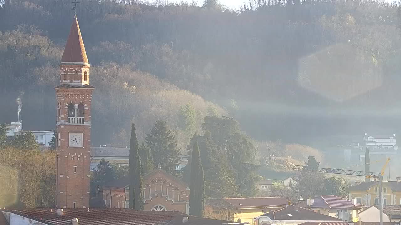 Čudovit panoramski pogled na Šempeter pri Gorici