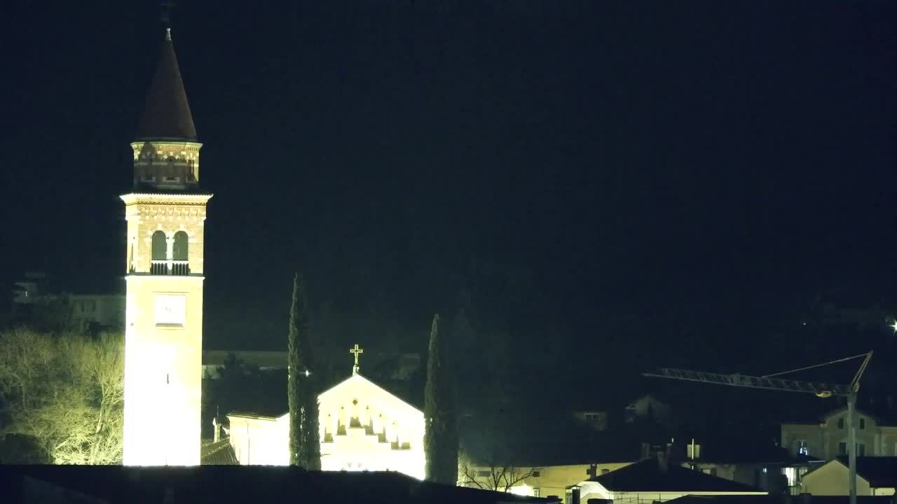 Čudovit panoramski pogled na Šempeter pri Gorici