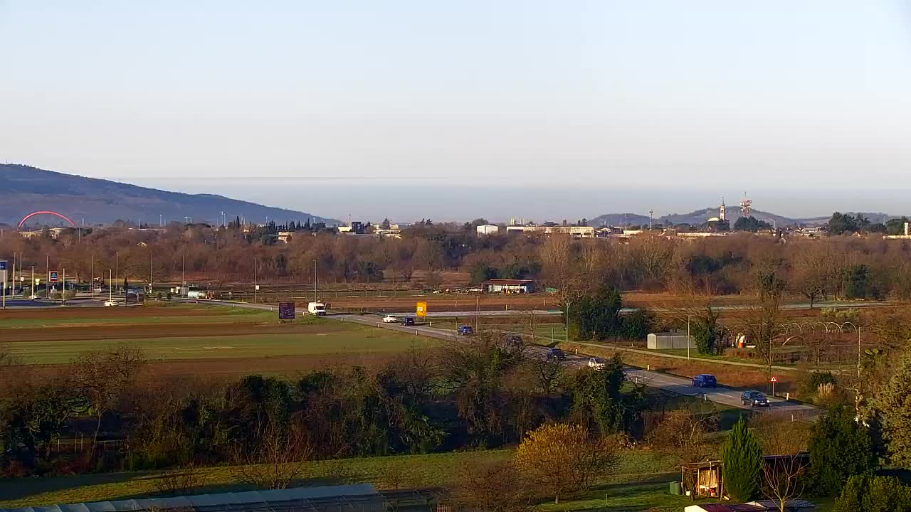 Prekrasan panoramski pogled na Šempeter pri Gorici