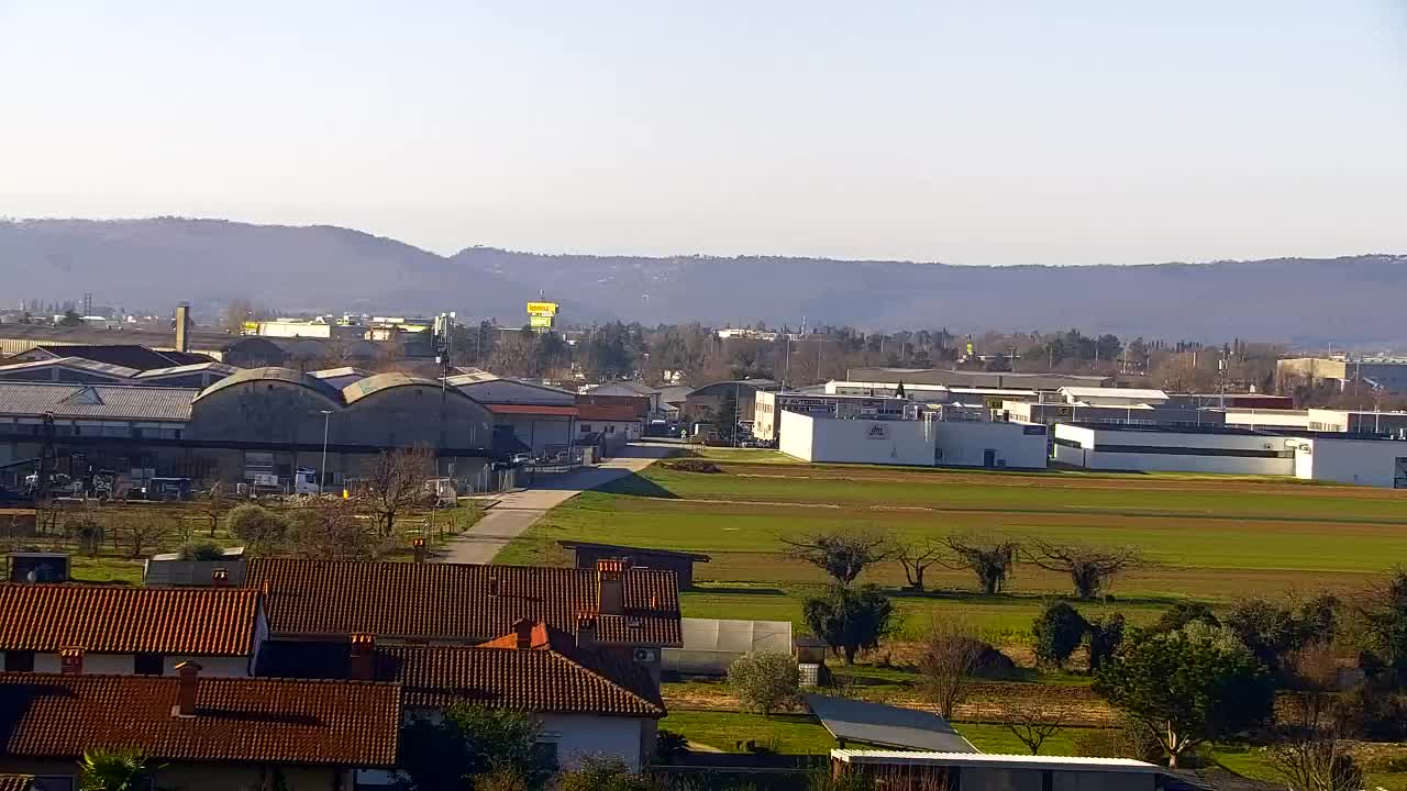 Čudovit panoramski pogled na Šempeter pri Gorici