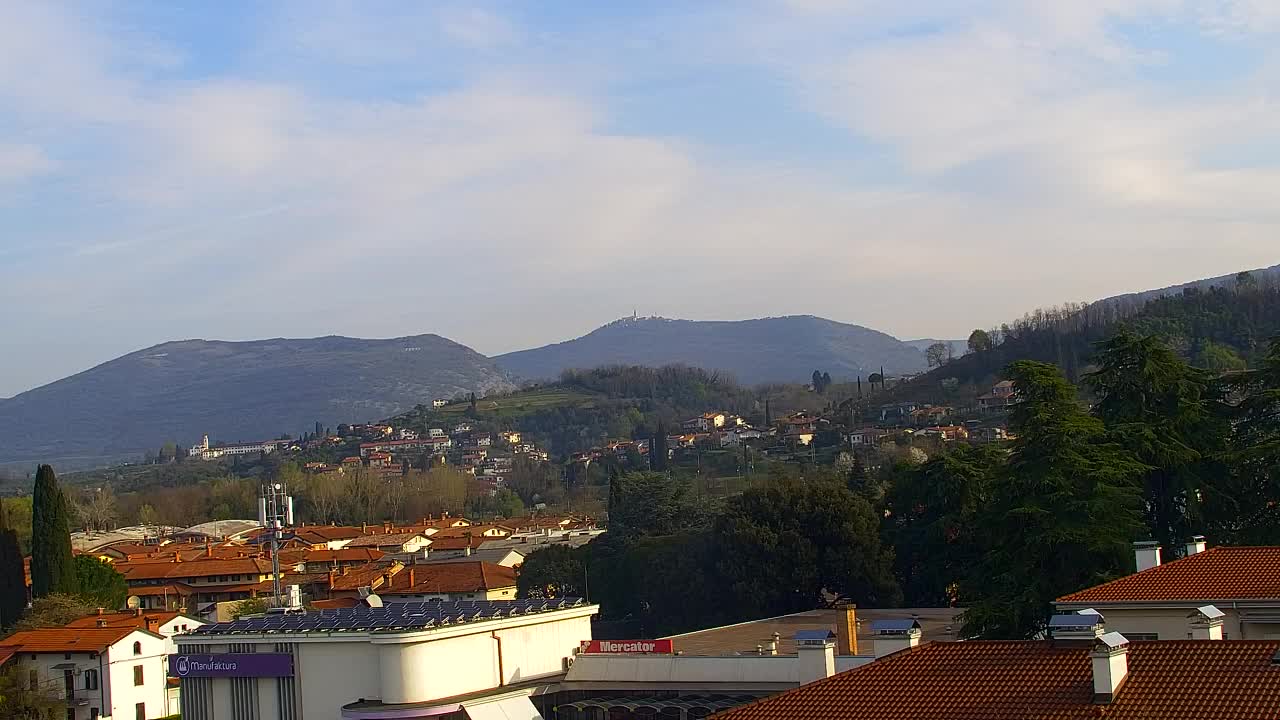 Čudovit panoramski pogled na Šempeter pri Gorici